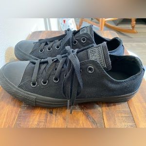Women’s converse size 9 all black